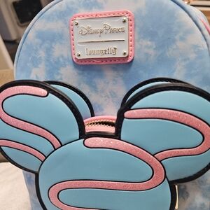NWT. Disney Eats Macaron Loungefly Mini Backpack.